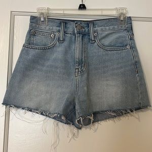 Madewell The Mom Jean Short